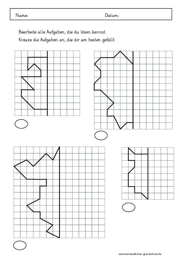 Diagonose an einer Spiegelachse, Umfang A.pdf